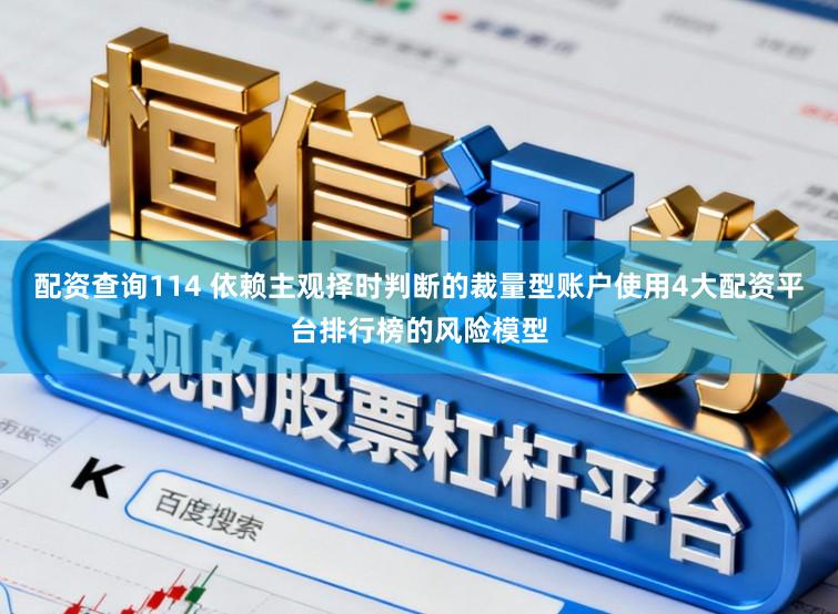 配资查询114 依赖主观择时判断的裁量型账户使用4大配资平台排行榜的风险模型