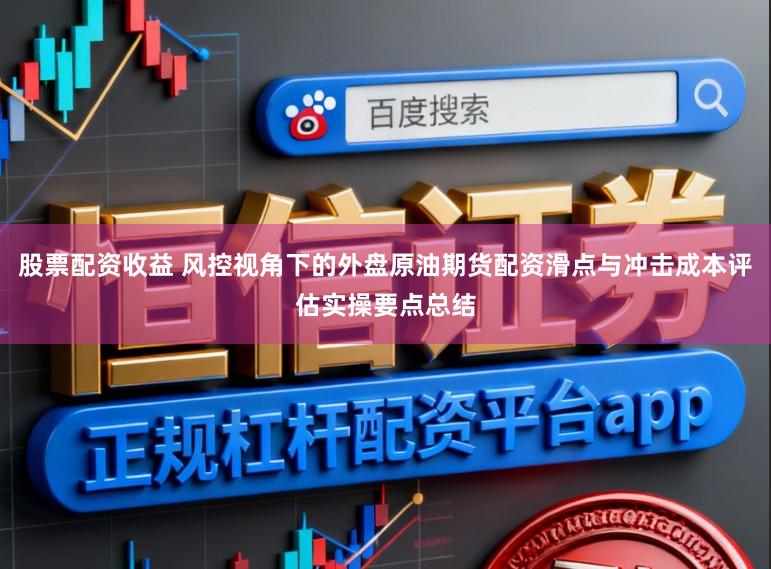 股票配资收益 风控视角下的外盘原油期货配资滑点与冲击成本评估实操要点总结